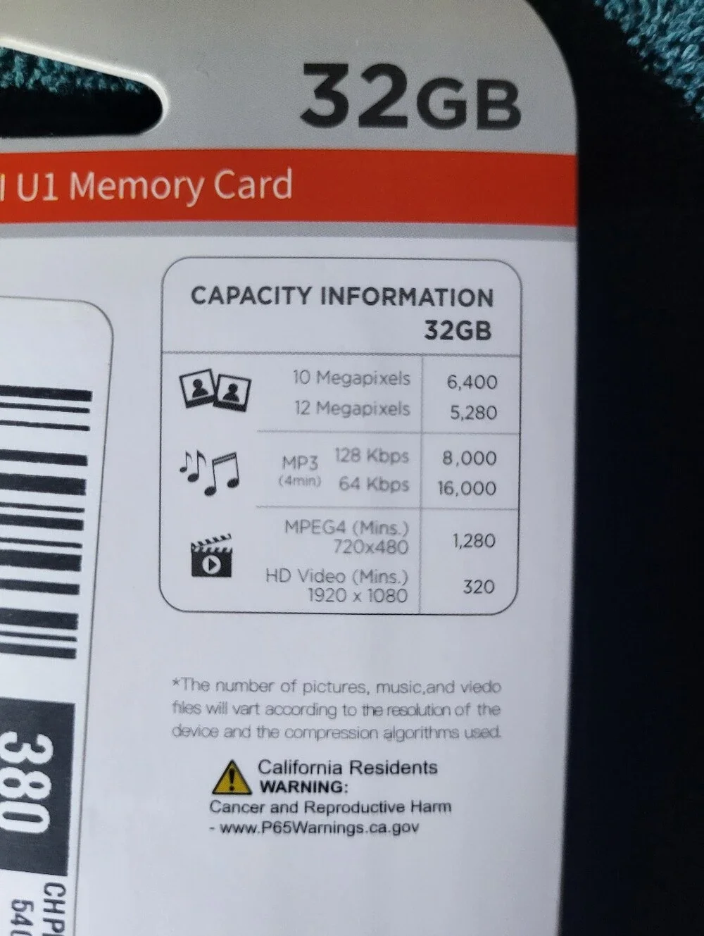 32GB microSDHC UHS-I Class 10 Memory Card Kit - Black
